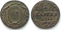 Schweiz - Schwyz SCHWYZ 1 Rappen 1811 Kupfer ERHALTUNG! -