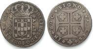 Portugal PORTUGAL 200 Reis 1767 JOSEPH I. Silber -