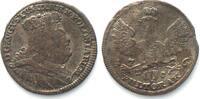 POLEN Poltorak 1756 EC, Leipzig, AUGUST III. Billon ERHALTUNG! vz