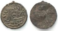 Niederländisch Indien - Palembang PALEMBANG Sultanate. Pitis AH 1193 (1779) MUHAMMAD BAHUDIN tin 14mm -
