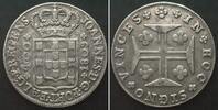 Portugal PORTUGAL 400 Reis (Pinto) 1809 JOAO als Prinzregent Silber -