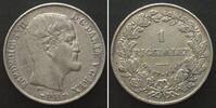 Dänemark DÄNEMARK 1 Rigsdaler 1854 FREDERIK VII. Silber ERHALTUNG! -