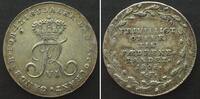 Dänemark DÄNEMARK 1/6 Rigsdaler 1808 MF, FREDERIK VI. Silber ERHALTUNG! -