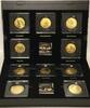 Tschad BIG FIVE OF GERMANY Komplettsatz 10 x TSCHAD 5000 Francs 2023 Gold -