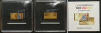 Tschad TSCHAD 3000 Francs 2024, 20 Euro EUROBANKNOTEN, SERIE II, Gold 1/1000 oz -
