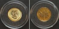 Kanada 1/20 Unze Gold KANADA 1 Dollar 2004 MAPLE LEAF, RAR! -