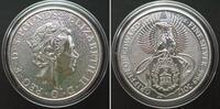 England GROSSBRITANNIEN 5 Pounds 2017 Griffin of Edward III QUEEN'S BEASTS 2 oz Silber -