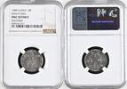 CHINA 10C KIAUTSCHOU 10 Cent 1909 Ku-Ni J.730 ERHALTUNG!!! RAR! NGC UNC DETAILS
