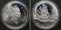  1999 Kanada KANADA 1 Dollar 1999, Queen Charlotte Isle, Silber PP PP
