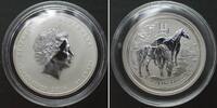 Australien AUSTRALIEN 50 Cents 2014 Lunar II, JAHR DES PFERDES Silber 1/2 Unze -