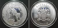 Barbados BARBADOS 1 Dollar 2023 GREEN MONKEY Silber 1 oz -