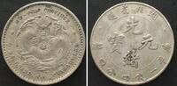 China - Hupeh CHINA - HUPEH 20 Cents o.J. (1895-1907) KUANG-HSU Silber ERHALTUNG! -
