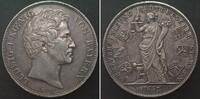 BAYERN Geschichtsdoppeltaler 1837 Münzvereinigung LUDWIG I. Silber ERHALTUNG! unz-