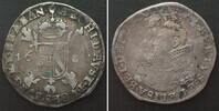Belgien - Brabant BRABANT 3 Reals 1606 Antwerpen ALBERT & ISABEL Silber RAR! -