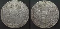 Haus Habsburg Konventionstaler RDR - UNGARN Taler 1782 B, Kremnitz, JOSEPH II. Silber -