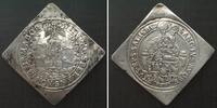 Salzburg, Erzbistum SALZBURG Klippe 1/2 Turmtaler 1587-1612 WOLF DIETRICH v. REITENAU Silber -