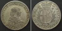 Fulda, Bistum FULDA 20 Kreuzer 1763, HEINRICH VIII. v. BIBRA, Silber -