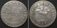 Braunschweig-Lüneburg-Calenberg  BR.-LÜN.-CALENBERG 2/3 Taler 1683 ERNST AUGUST Silber ERHALTUNG! vz