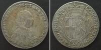 Fulda, Bistum FULDA 20 Kreuzer 1763, HEINRICH VIII. v. BIBRA, Silber -