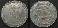Salzburg, Erzbistum SALZBURG 20 Kreuzer 1780 HIERONYMUS VON COLLOREDO Silber ERHALTUNG! -