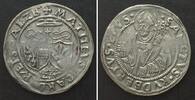 Salzburg, Erzbistum SALZBURG Batzen 1521, MATTHÄUS LANG VON WELLENBURG, Silber ERHALTUNG! -