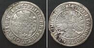Schlesien-Liegnitz-Brieg SCHLESIEN-LIEGNITZ-BRIEG 6 Kreuzer 1673 LUISE v. ANHALT Silber -