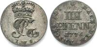 Braunschweig-Lüneburg-Calenberg-Hannover BR. -LÜNEBURG-CALENBERG-HANNOVER 4 Pfennig 1776 IWS, GEORG III. Billon -
