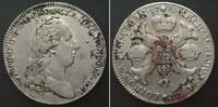 Haus Habsburg Taler RDR Kronentaler 1785, Brüssel, JOSEPH II. Silber ERHALTUNG! -