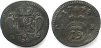 Brandenburg-Bayreuth BRANDENBURG-BAYREUTH Pfennig 1749 FRIEDRICH III. Billon -