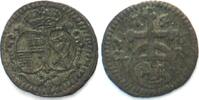 Brandenburg-Bayreuth BRANDENBURG-BAYREUTH Pfennig 1748 FRIEDRICH III. Billon -