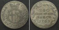 Fulda, Bistum FULDA 5 Kreuzer 1763, HEINRICH VIII. v. BIBRA, Silber -