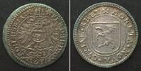 Schweiz - Graubünden CHUR Stadt Groschen (3 Kreuzer) 1631 Silber ERHALTUNG! -
