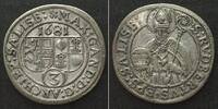 Salzburg, Erzbistum SALZBURG Groschen 1681, MAXIMILIAN GANDOLPH VON KÜENBURG, Silber -