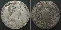 Haus Habsburg RDR Maria Theresia Taler 1780 London (1936-61) H63 Silber SELTEN! -