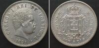 Portugal PORTUGAL 500 Reis 1891 KARL I. Silber ERHALTUNG! -