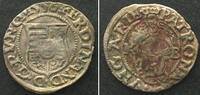 Haus Habsburg RDR - UNGARN Denar 1556 KB Kremnitz, FERDINAND I. Madonna Silber -