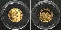 PITCAIRN 10 Dollars 1999 Henderson Island HMS BRITON Gold SELTEN! PP