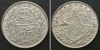 &Auml;gypten 1906 &Auml;GYPTEN 5 Qirsh AH 1293/32 (1906) H, ABDUL HAMID II. Silber... 49,99 EUR44,99 EUR  zzgl. 4,50 EUR Versand