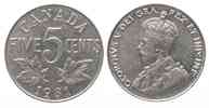 Kanada KANADA 5 Cents 1931 GEORGE V. Nickel ERHALTUNG! # 68121