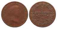 Schweden SCHWEDEN 2/3 Skilling Banco 1843 CARL XIV JOHAN (Bernadotte) Kupfer # 68170