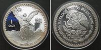 RRR! MEXIKO 1 Onza 1995 Siegesgöttin LIBERTAD Silber 1 Unze PP