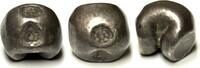1401-1699 THAILAND. Ayutthaya, 1 Baht 15th-17th cent., Bua, Pot Duang Bullet Coin, silver ss+