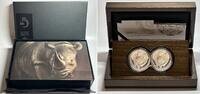 S&uuml;dafrika 2020 S&Uuml;DAFRIKA 2 x 5 Rand 2020 BIG 5 (III) FINE SILVER DOUBLE ... 599,99 EUR549,99 EUR kostenloser Versand
