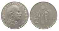 Italien ITALIEN 2 Lire 1926 VITTORIO EMANUELE III Nickel SEHR SELTENES JAHR! # 69032