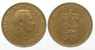 Dänemark DÄNEMARK 1 Krone 1953 FREDERIK IX. Al-Br SELTENES JAHR!!! # 73443