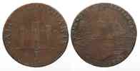 Gibraltar GIBRALTAR 2 Quarts 1802 ROBERT KEELING Kupfer RAR!!! # 73612
