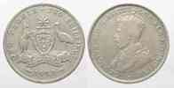 Australien AUSTRALIEN Florin (2 Schillings) 1923 GEORGE V. Silber SELTEN! # 73677