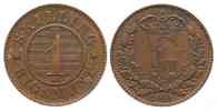 Dänemark DÄNEMARK 1 Skilling Rigsmont 1860 FREDERIK VII Bronze ERHALTUNG! # 73984