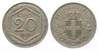 Italien ITALIA 20 Centesimi 1918 VITTORIO EMANUELE III Ku-Ni ÜBERPRÄGUNG!!! # 74113