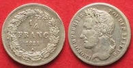 Belgien BELGIEN 1/4 Franc 1834 LEOPOLD I. Silber ERHALTUNG!!! # 77017